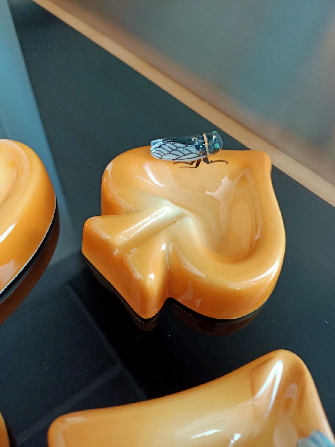 Sicard 4 earthenware collection ashtrays