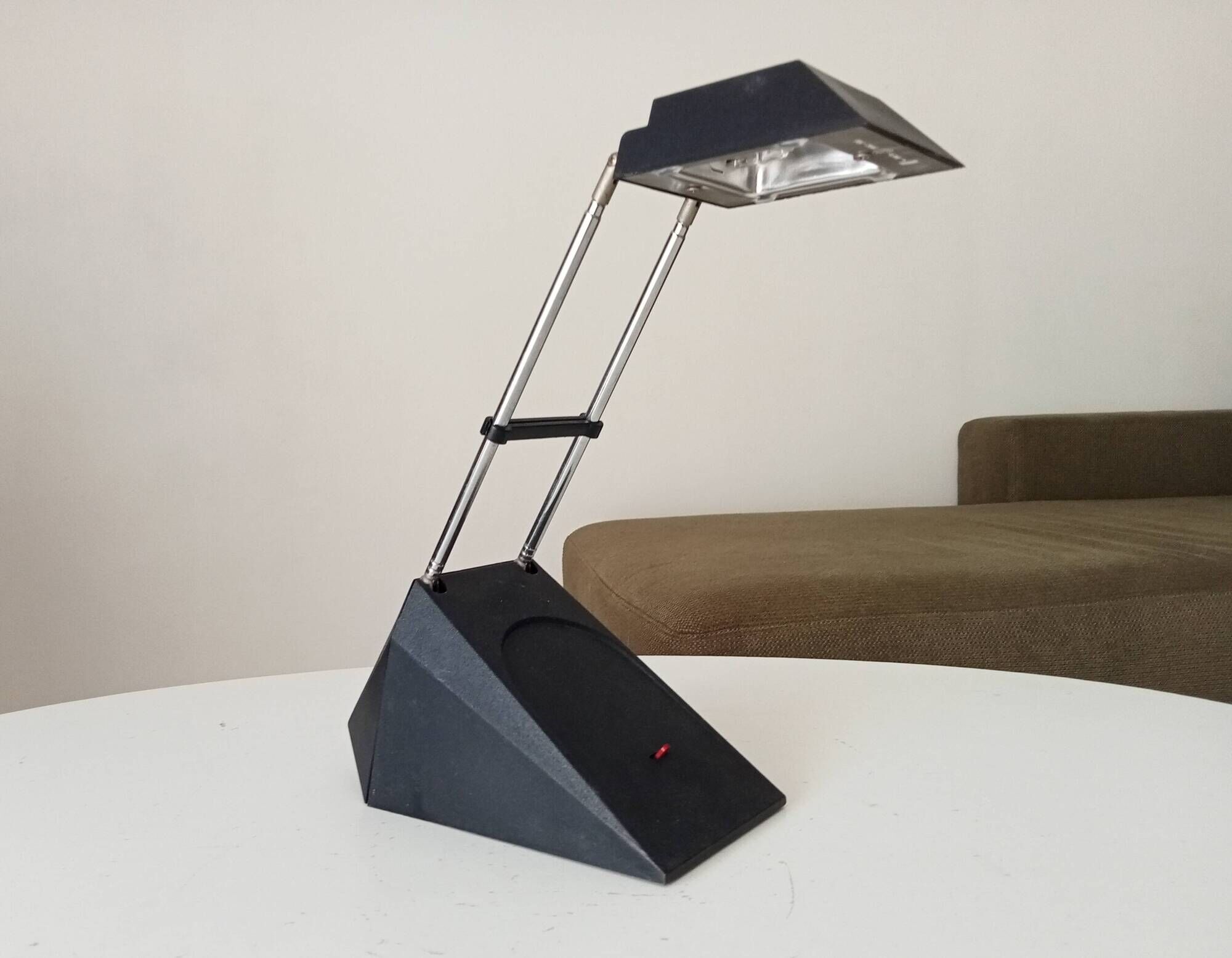 Telescopic desk lamp Fuder Memphis style 1980s