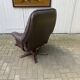 Vintage swivel armchair Unico 1970s