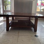 Large coffee table Roche Bobois "The Tea Route" – solid wood –
