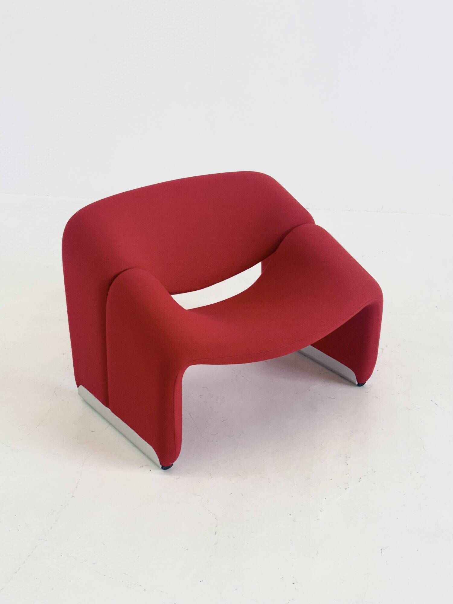 Chaise Artifort Groovy F598 M de Pierre Paulin en rouge