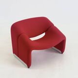 Artifort Groovy F598 M-Chair by Pierre Paulin in red