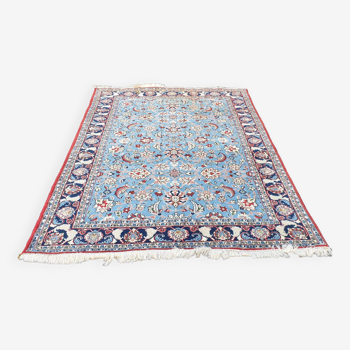 Royal blue oriental rug