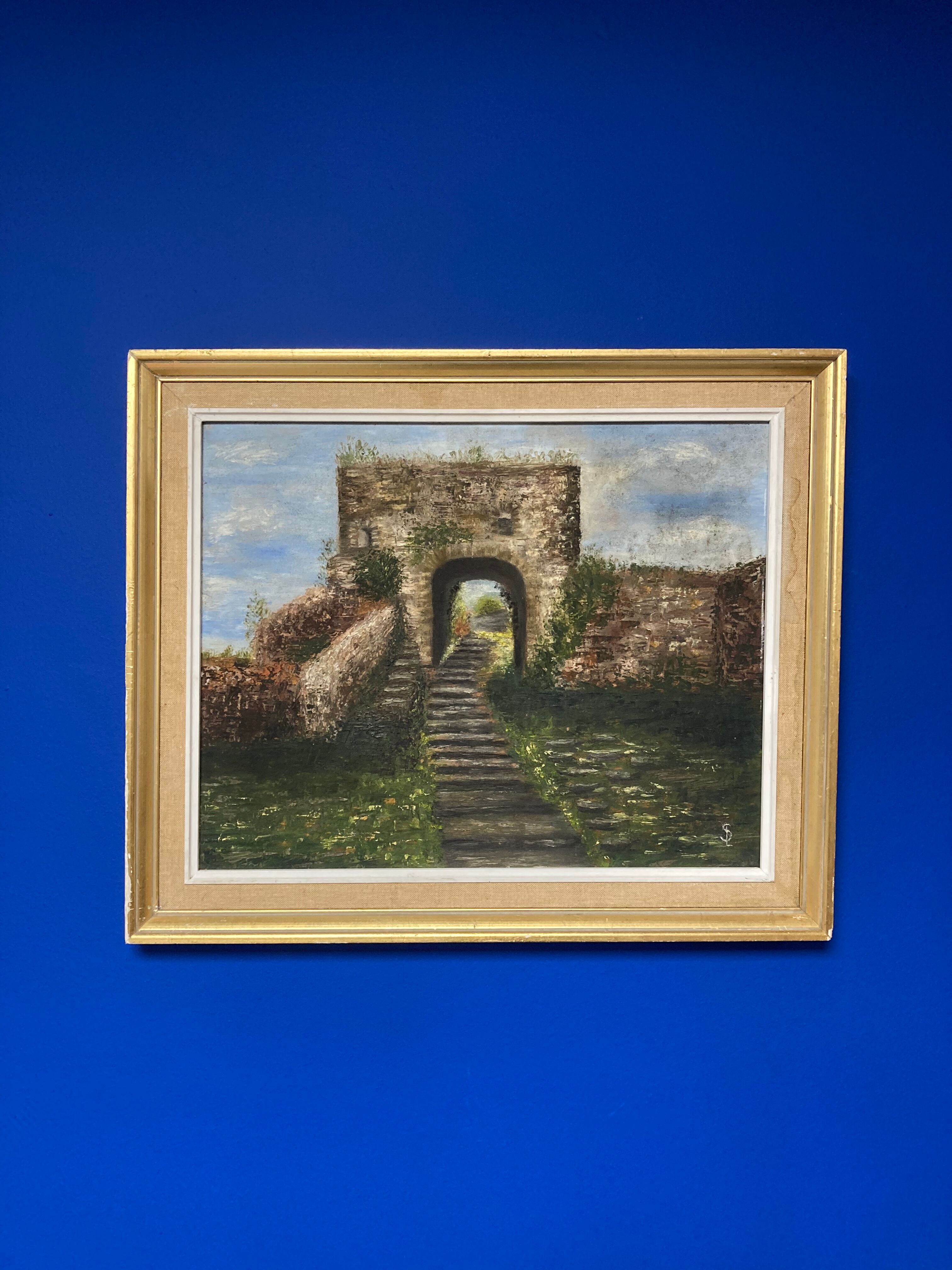 Oil on framed panel
