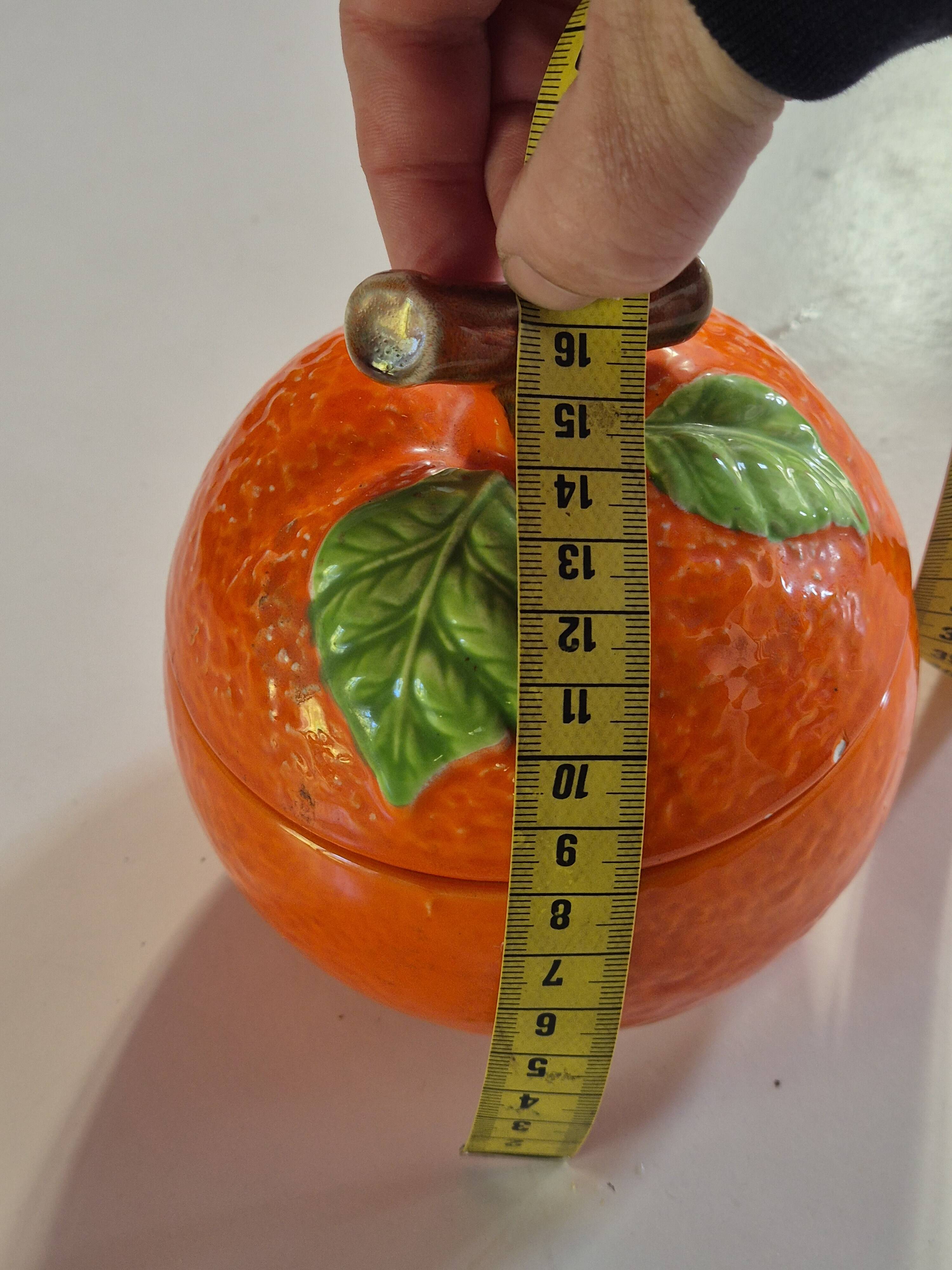 retro vintage orange slip box