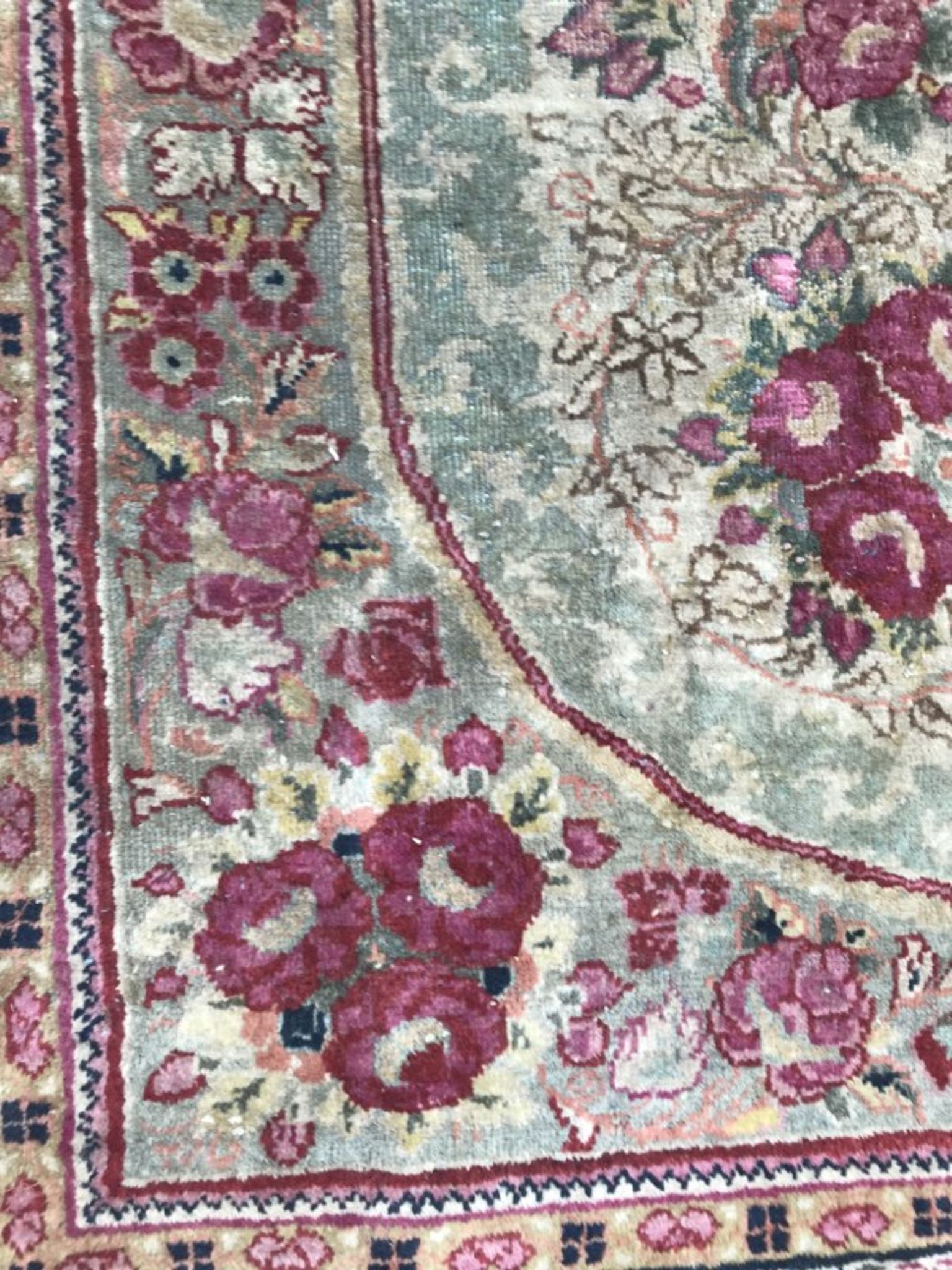 Old Persian rug Mahal handmade 320x420cm