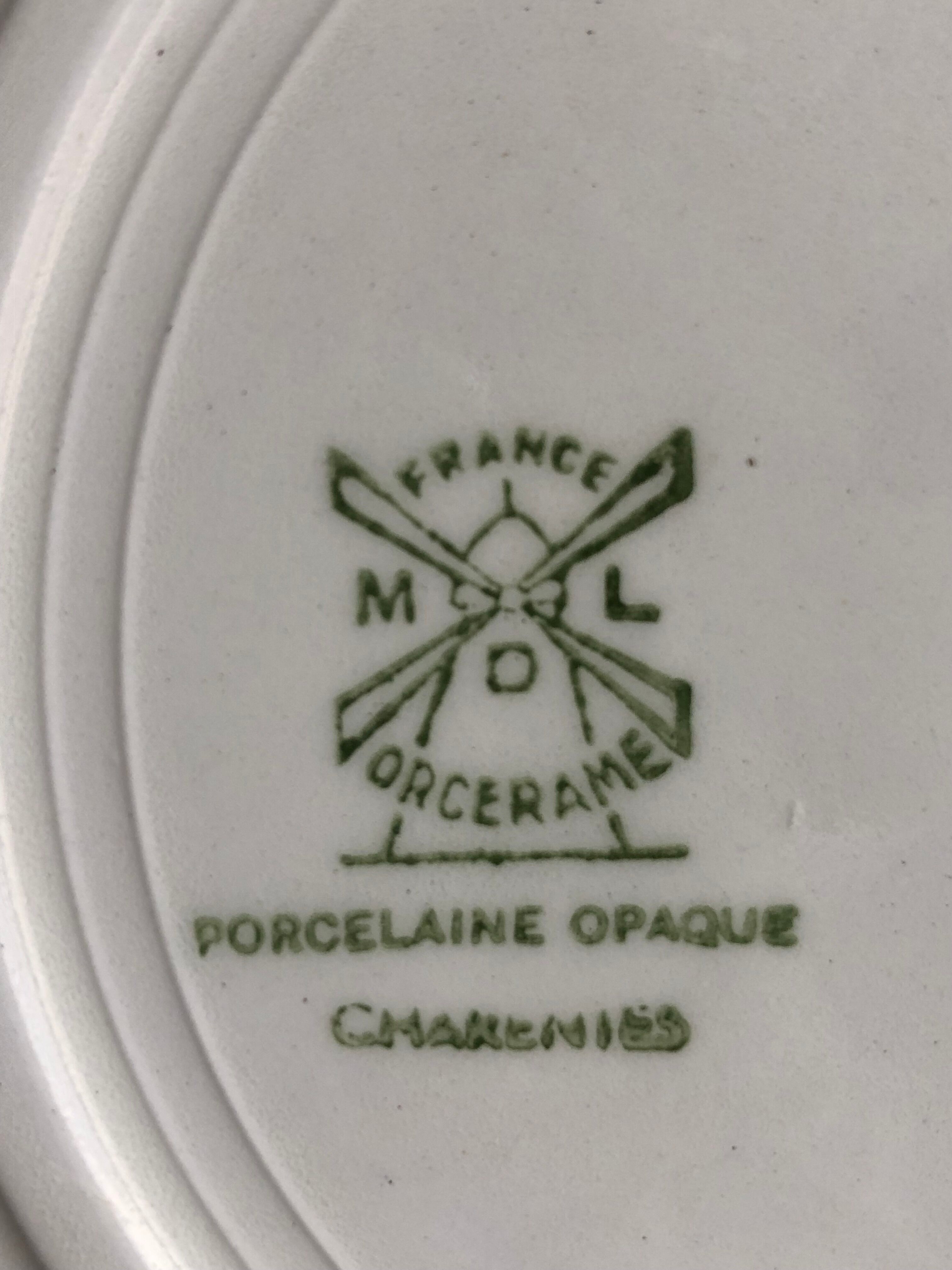 6 plates Moulin des Loups