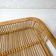 large vintage design rattan tray