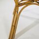 Table basse en bambou, France 1960