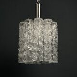 Mid-century Murano glass chandelier Tronchi by Toni Zuccheri for Venini, Italy, 1970s.