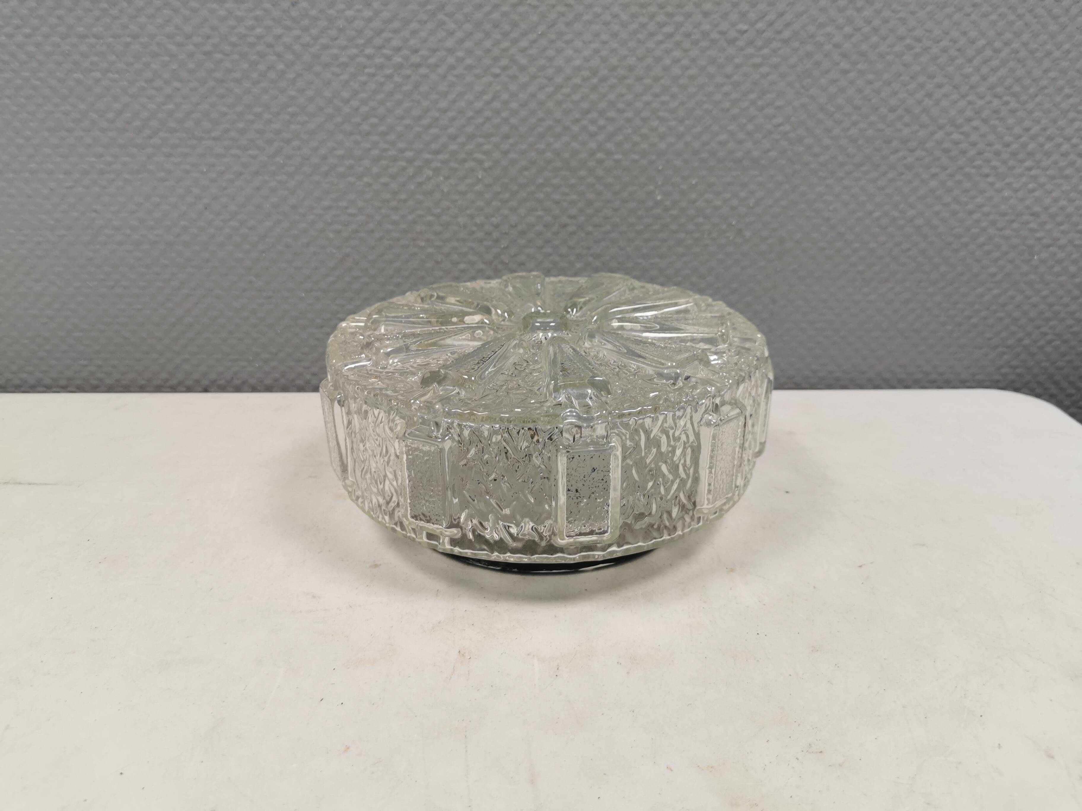 Ceiling lamp (or wall lamp), Danish, from the 1970s–80s