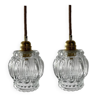 Pair of vintage portable lamps