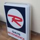 Bright sign vintage skis Rossignol