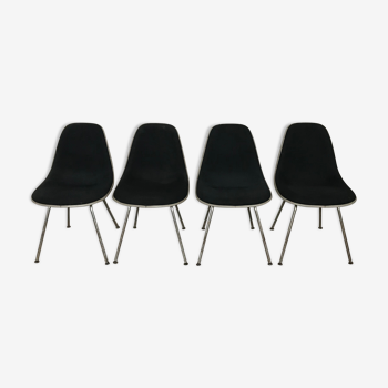 Set of 4 chairs DSX by Charles Eames by Herman Miller 1970