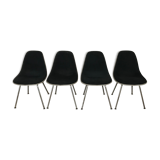 Série de 4 chaises DSX by Charles Eames par Herman Miller 1970