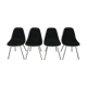 Série de 4 chaises DSX by Charles Eames par Herman Miller 1970