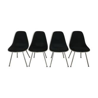 Série de 4 chaises DSX by Charles Eames par Herman Miller 1970