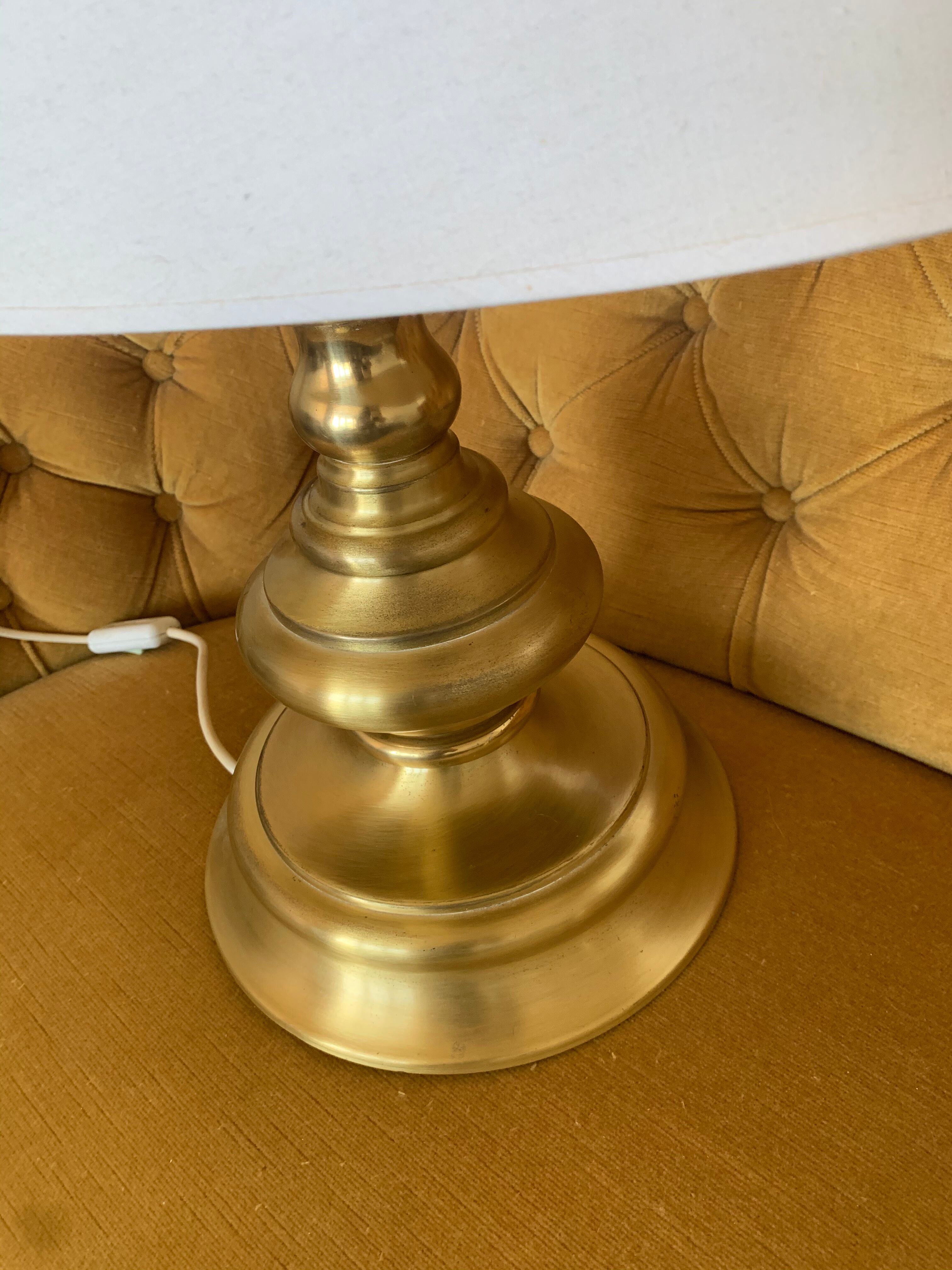 Vintage brass lamp