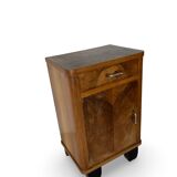 Tables de chevet italiennes élégantes de style art déco des années 1940/1950.