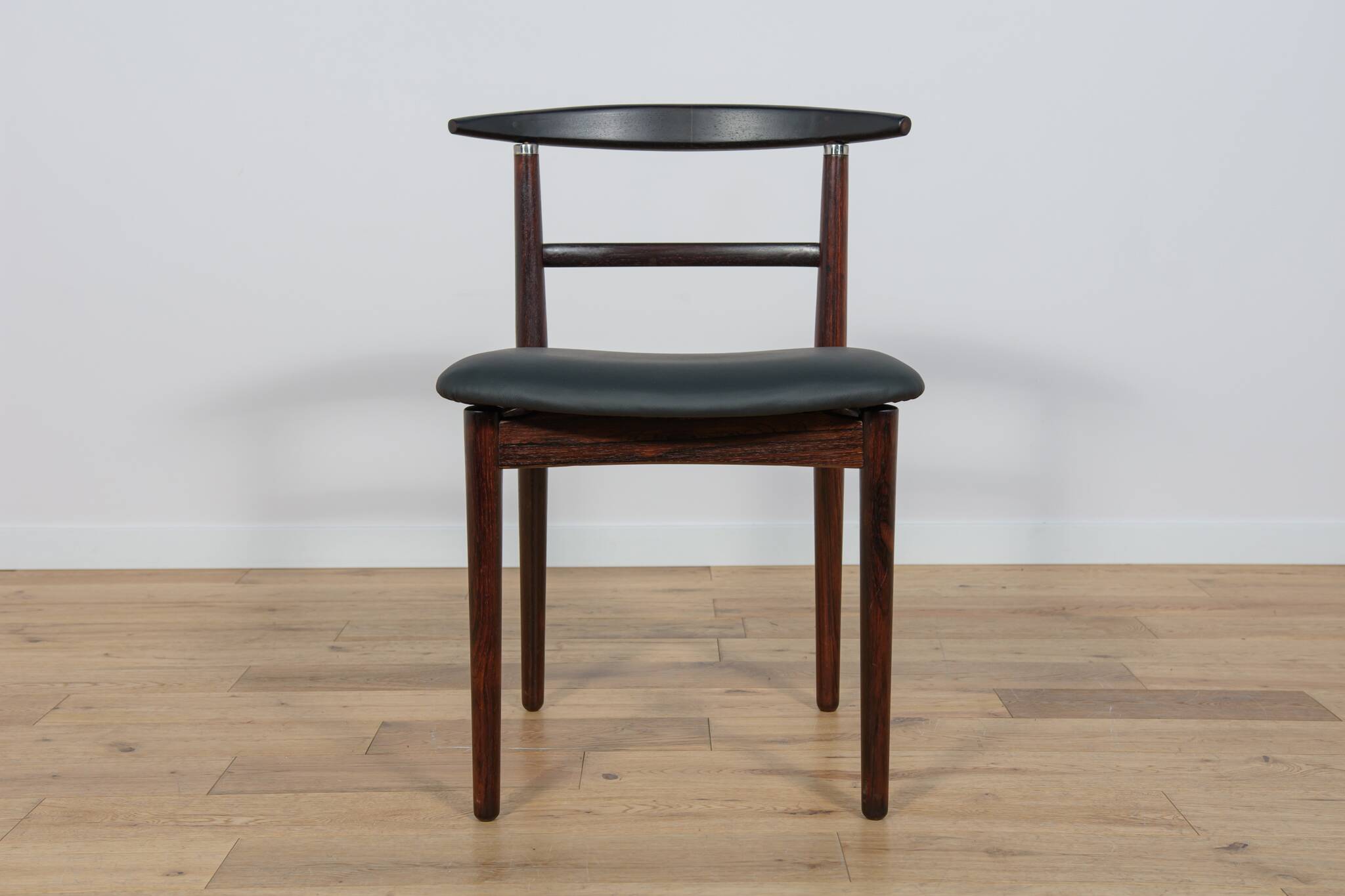 Rosewood Dining Chairs by Helge Sibast & Børge Rammerskov, Denmark, 1960s, Set of 4