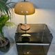 Vintage design hifi cabinet – smoked glass