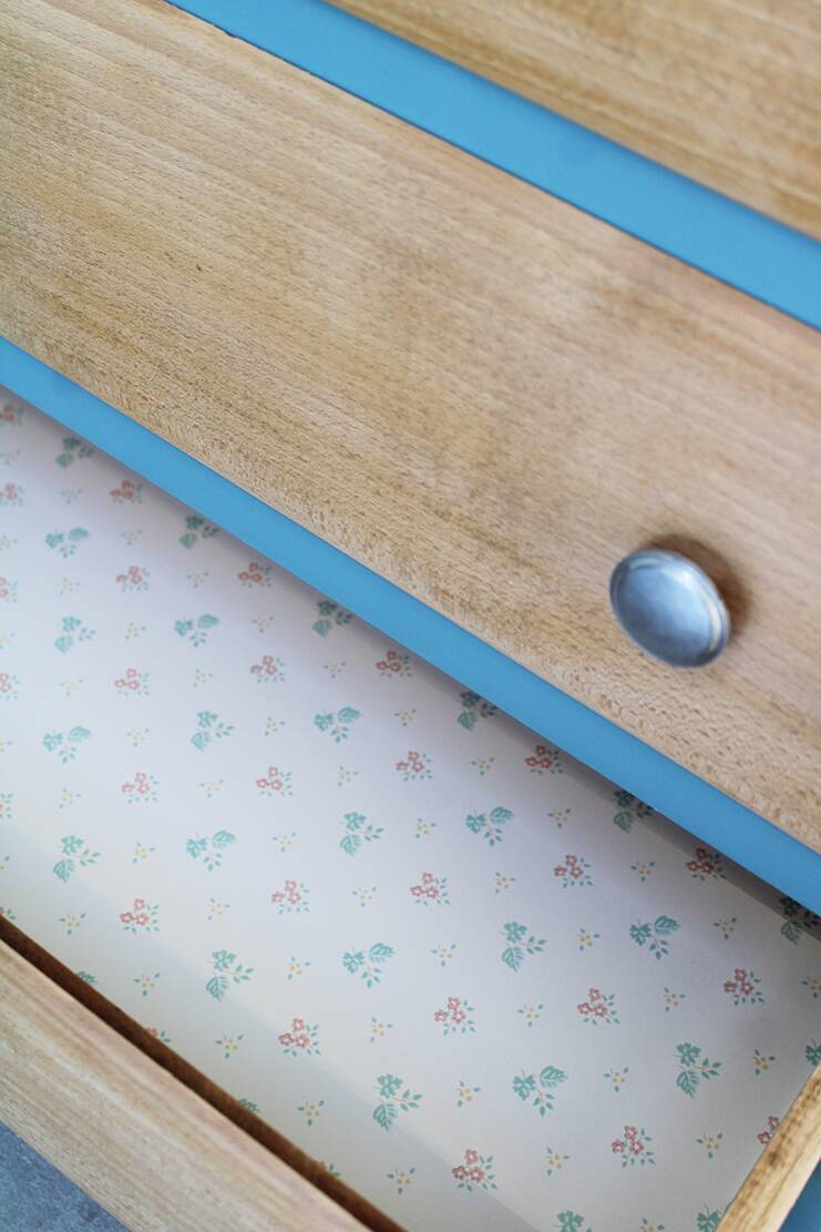 Revamped chest of drawers