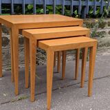 Scandinavian coffee table - set of 3 Danish nesting tables by Severin Hansen
