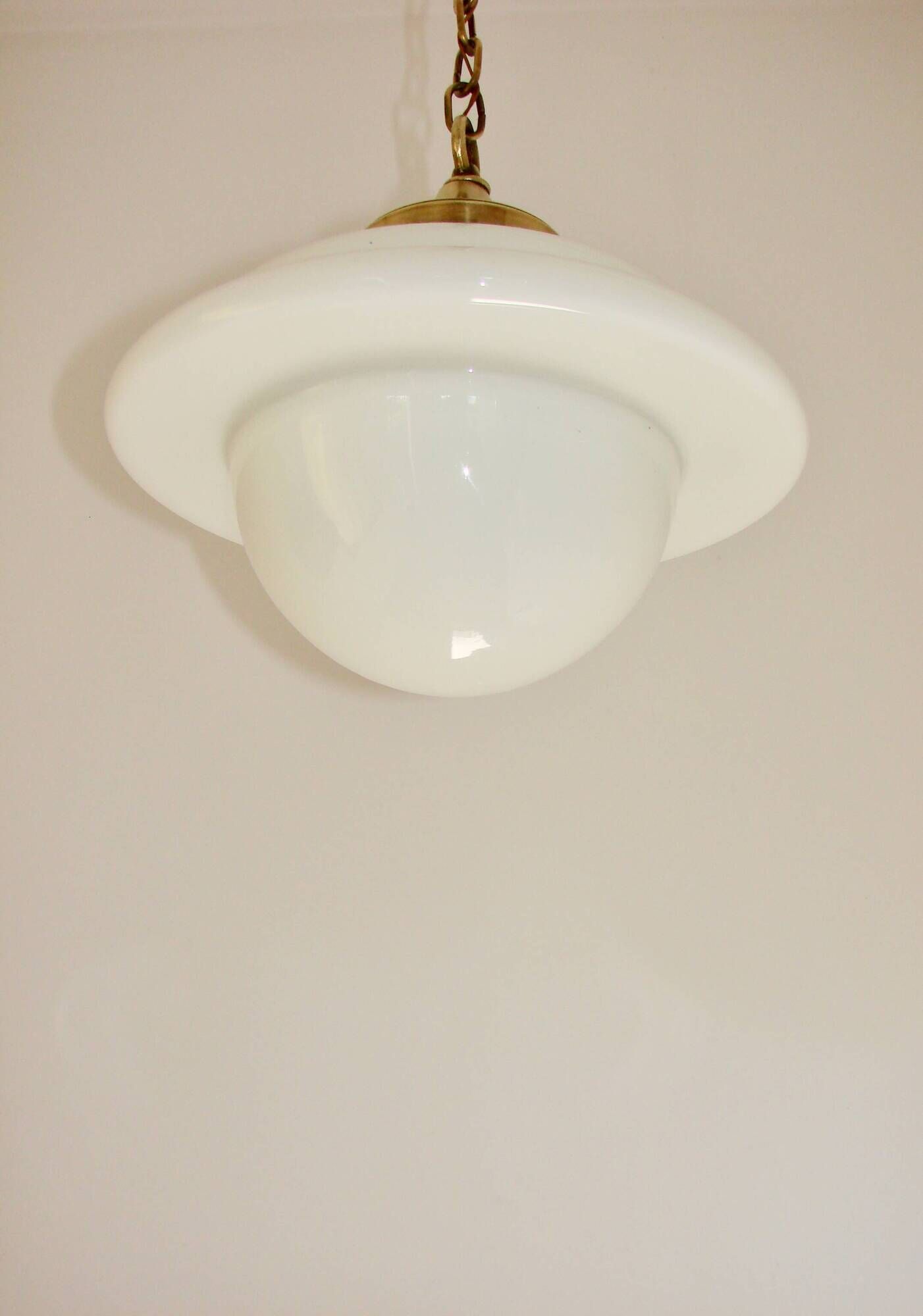 Modern Mid-Century pendant light, 1940s