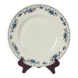 Round plate "Daisies", Sarreguemines, 1875 - 1920