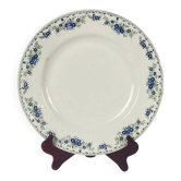 Round plate "Daisies", Sarreguemines, 1875 - 1920