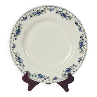 Round plate "Daisies", Sarreguemines, 1875 - 1920