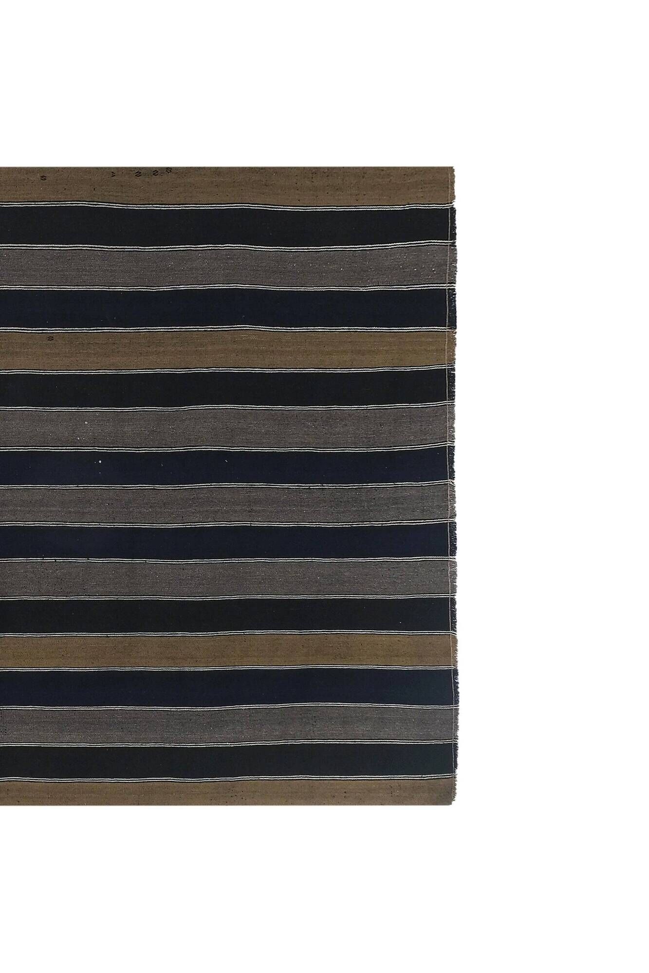 Vintage Turkish kilim, handwoven, 188x343 cm.