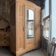 Large Art Deco oak wardrobe (renovated)