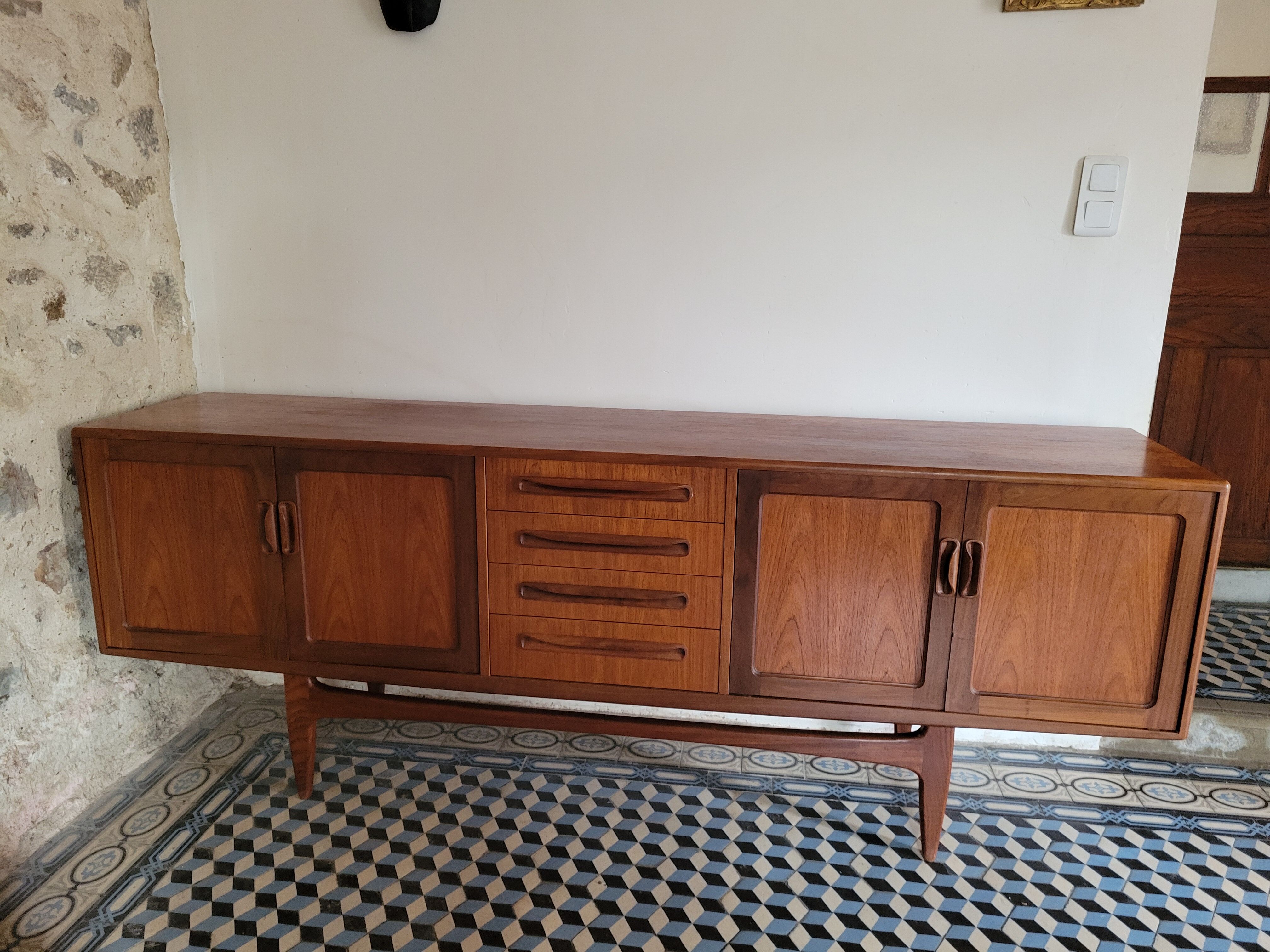 Enfilade en teck par  victor wilkins, G-Plan