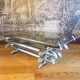 Table basse 1970 métal chromé