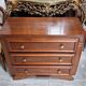 Art Deco commode in mahogany and stained wood