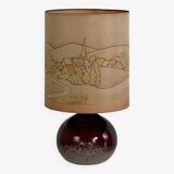 Vintage ceramic lamp