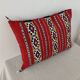 Berber cushion Kilim red ethic