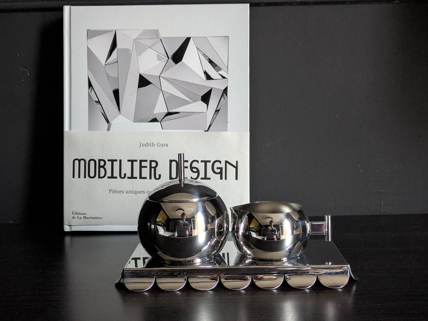 Sugar bowl and cream jug Alessi