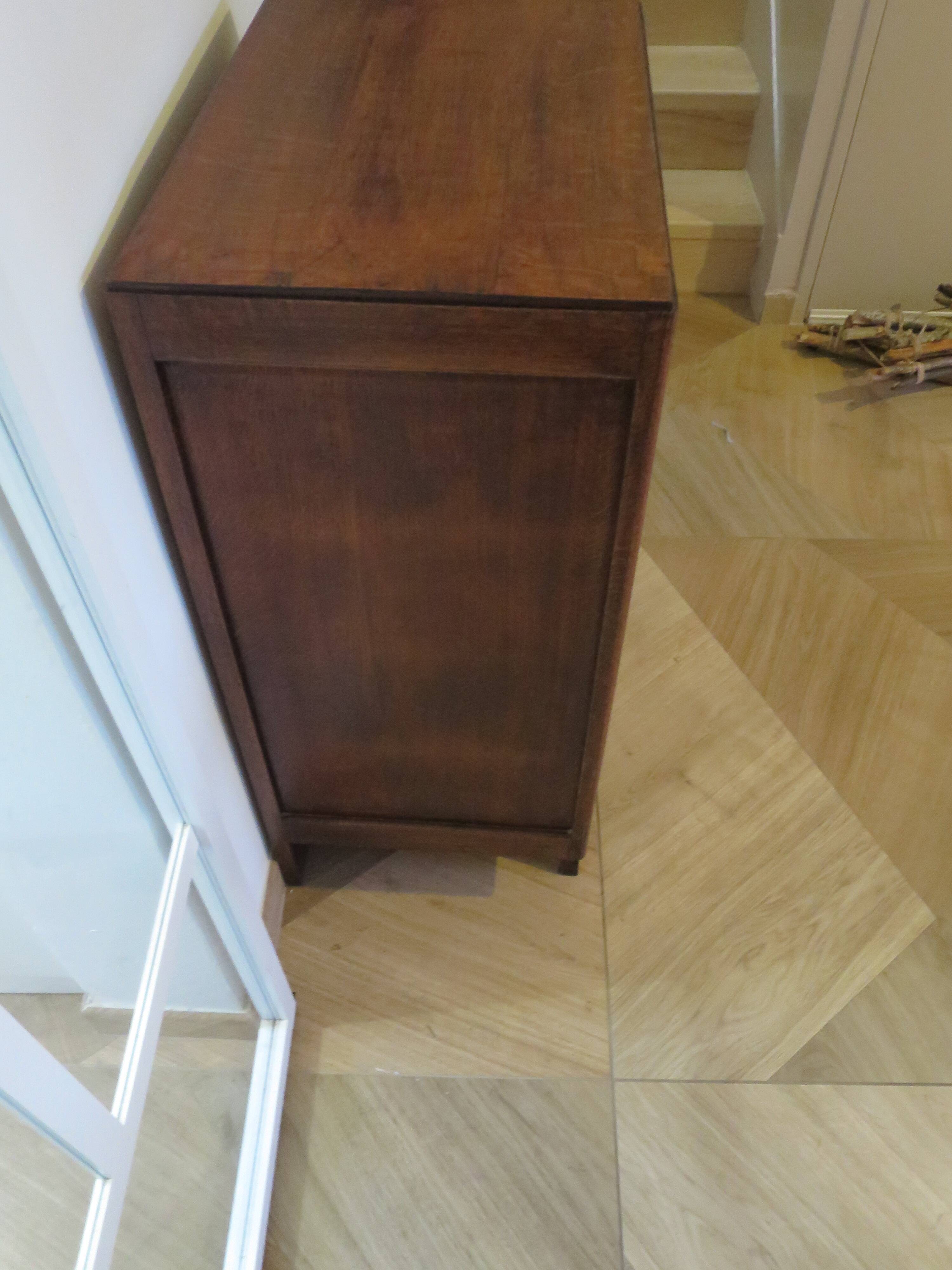 Art Deco style 4-drawer chest of drawers, 1950s
