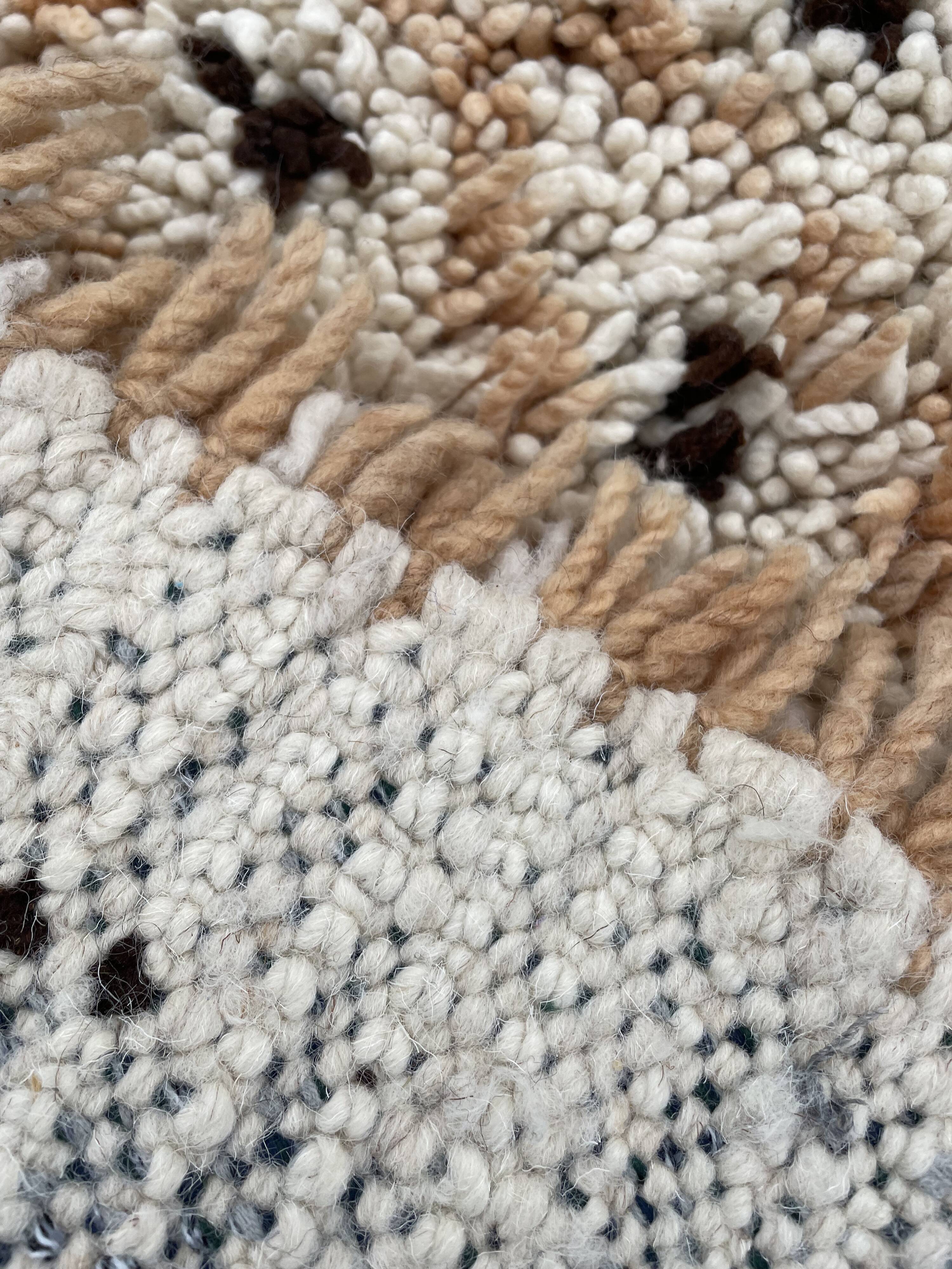 Carpet berbere beni ouarain old 105x175 cm