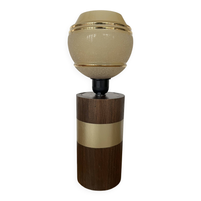 Lampe à poser globe années 50