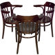 Set of three chairs model no.13 by Thonet 1920