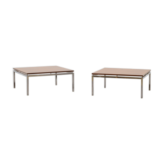 Ensemble de 2 tables de 1970