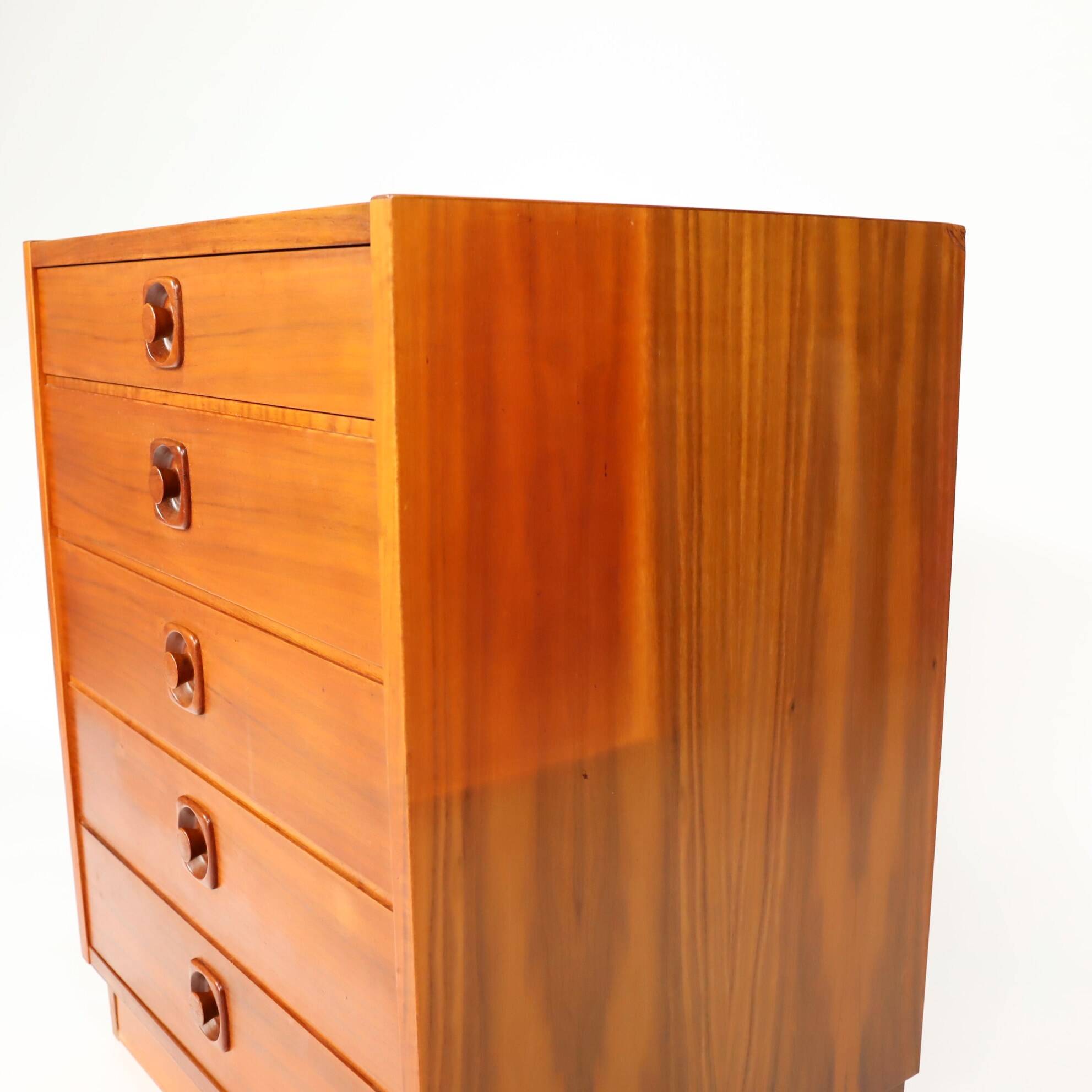 Five drawer chest of drawers