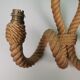 Audoux Minet rope wall sconce