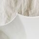 Vintage white ceramic up-and-down pendant light