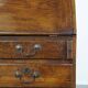 Large antique English oak secretaire from the 18th century