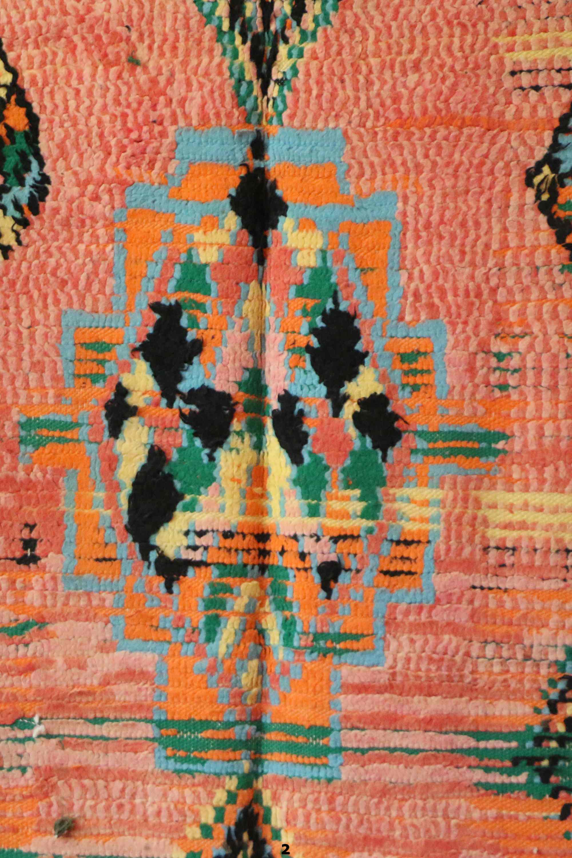 Vintage boujad carpet - 139 x 242 cm