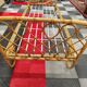 Vintage single bamboo bed from 1973
